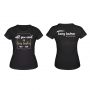 Long Lashes 'All you need' T-shirt black -  XL