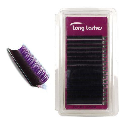 Long Lashes Double Colour/Purple  C / 0,20 - 8-10-12-14mm