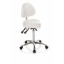 Balance 3 Stool with back white